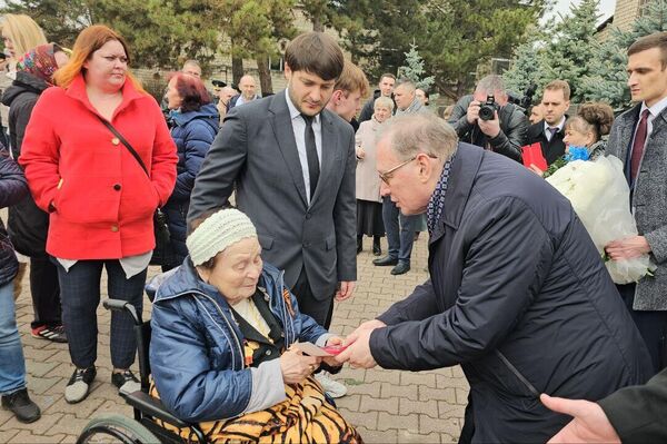 Мероприятия по случаю 81-й годовщины освобождения Бельц от фашистской оккупации Мероприятия по случаю 81-й годовщины освобождения Бельц от фашистской оккупации - Sputnik Молдова