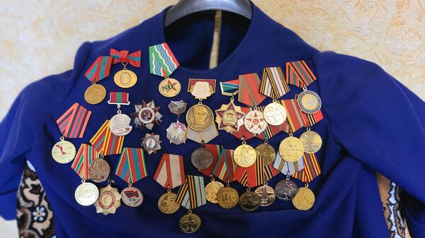 Ветеран Великой Отечественной Мария Казновская из Тирасполя отмечает 103-йдень рождения - Sputnik Moldova
