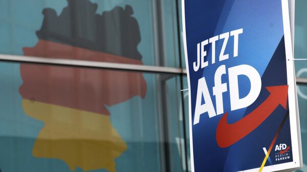 Afiș electoral al partidului Alternativa pentru Germania - Sputnik Moldova