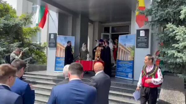 Сегодня в Тараклии торжественно открыли филиал болгарского университета Ангел Кънчев из Русе - Sputnik Молдова