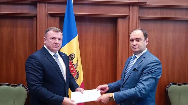 Anatol Buben, noul ambasador al Belarusului în Moldova, și-a prezentat copiile scrisorilor de acreditare la Ministerul Afacerilor Externe - Sputnik Moldova