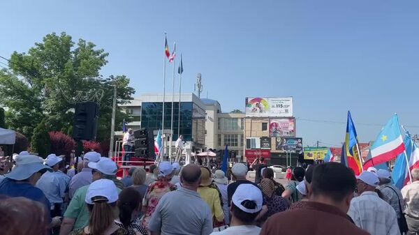 Полиция нарушила конституционные права жителей Гагаузии на протест, заявил экс-депутат Народного собрания Роман Тютин - Sputnik Молдова
