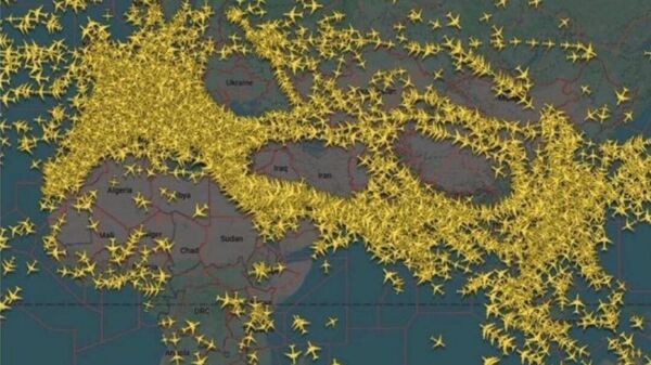 Оскал современного мира от Flightradar - Sputnik Молдова