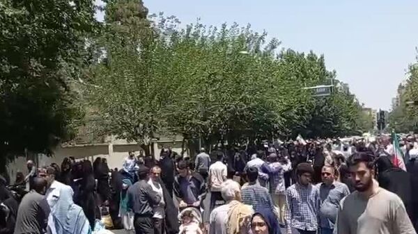 Marșuri naționale în Iran în sprijinul Republicii Islamice și în semn de condamnare a Israelului - Sputnik Moldova