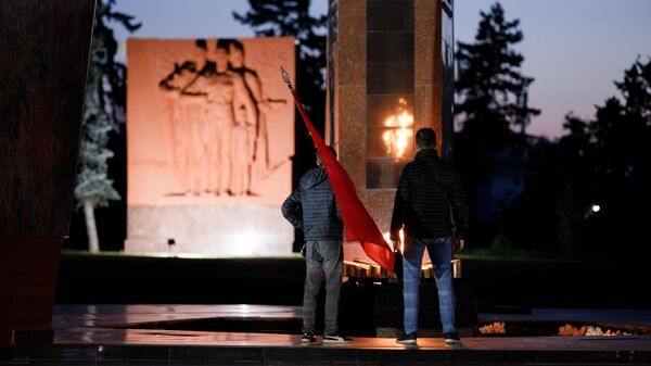 Акция Свеча памяти в Кишиневе - Sputnik Молдова