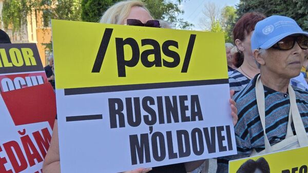 Protest anti-PAS - Sputnik Moldova