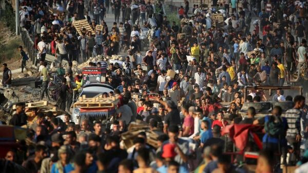 Autoritățile din Fâșia Gaza au declarat că sacii de făină care le-au fost livrați ca ajutor umanitar conțineau droguri - Sputnik Moldova