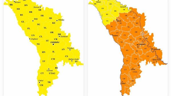 În cea mai mare parte a teritoriului Moldovei a fost declarat Cod portocaliu de caniculă - Sputnik Moldova