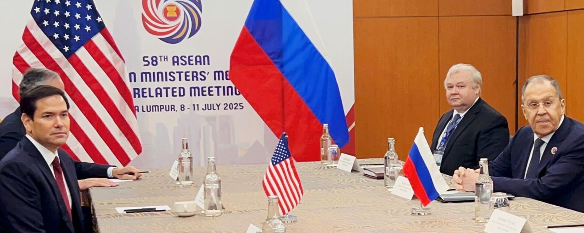 Встреча главы МИД РФ С. Лаврова и госсекретаря США М. Рубио - Sputnik Молдова, 1920, 10.07.2025