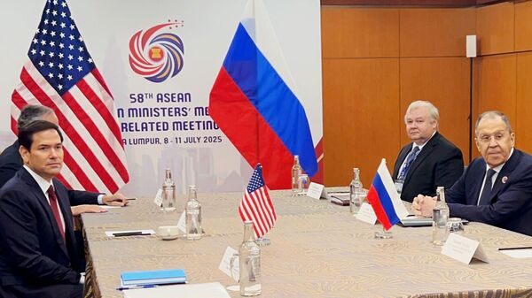 Встреча главы МИД РФ С. Лаврова и госсекретаря США М. Рубио - Sputnik Moldova