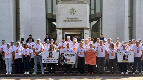 Протест партии Сердце Молдовы в Кишиневе - Sputnik Moldova