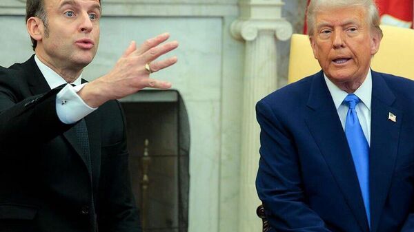 „Ceea ce spune el, nu contează”: asta a afirmat Trump despre Macron, care a declarat anterior că Franța va recunoaște statul palestinian - Sputnik Moldova