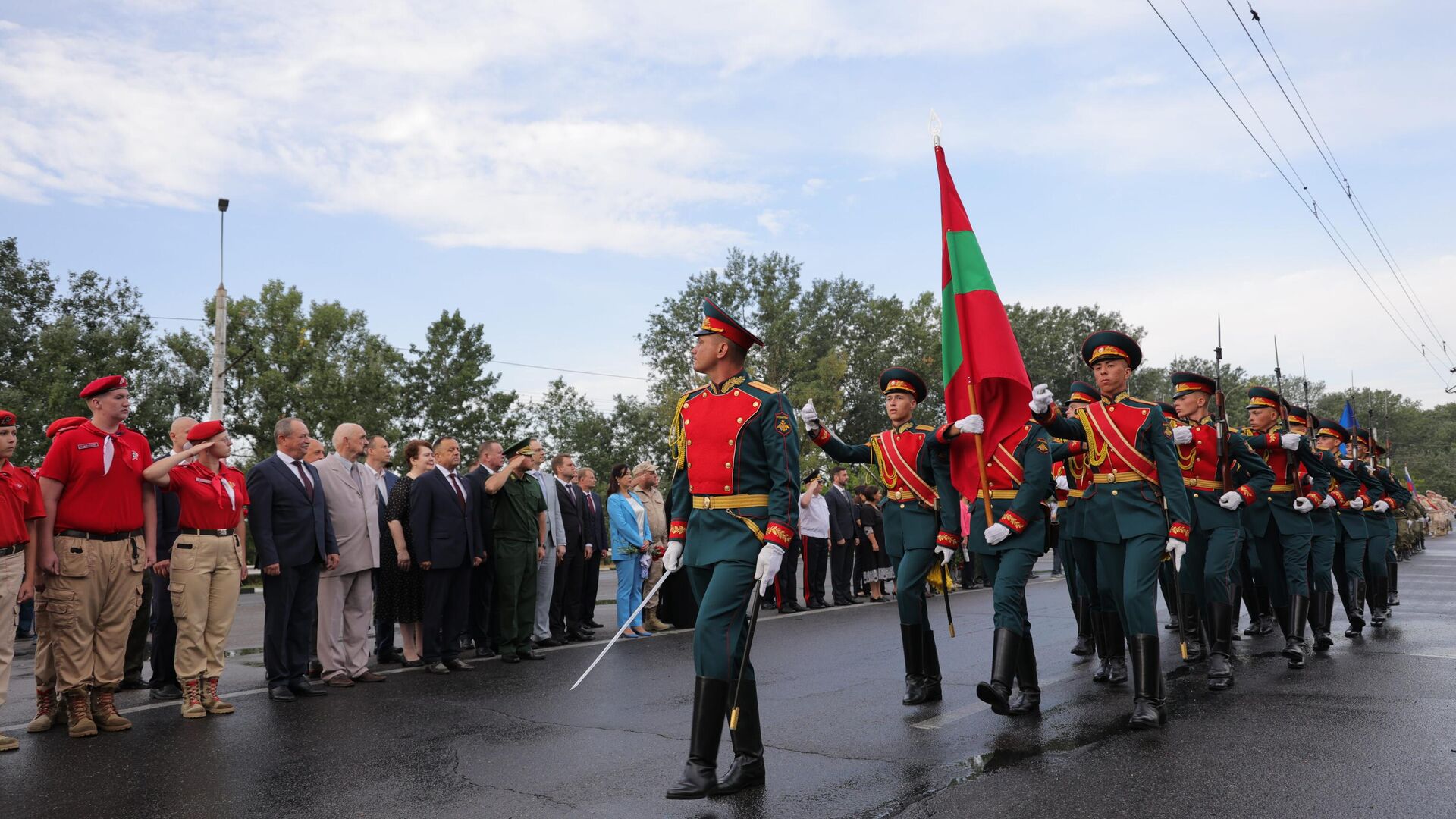 Празднование 33-й годовщины ввода российских миротворцев в Приднестровье Празднование 33-й годовщины ввода российских миротворцев в Приднестровье - Sputnik Молдова, 1920, 29.07.2025