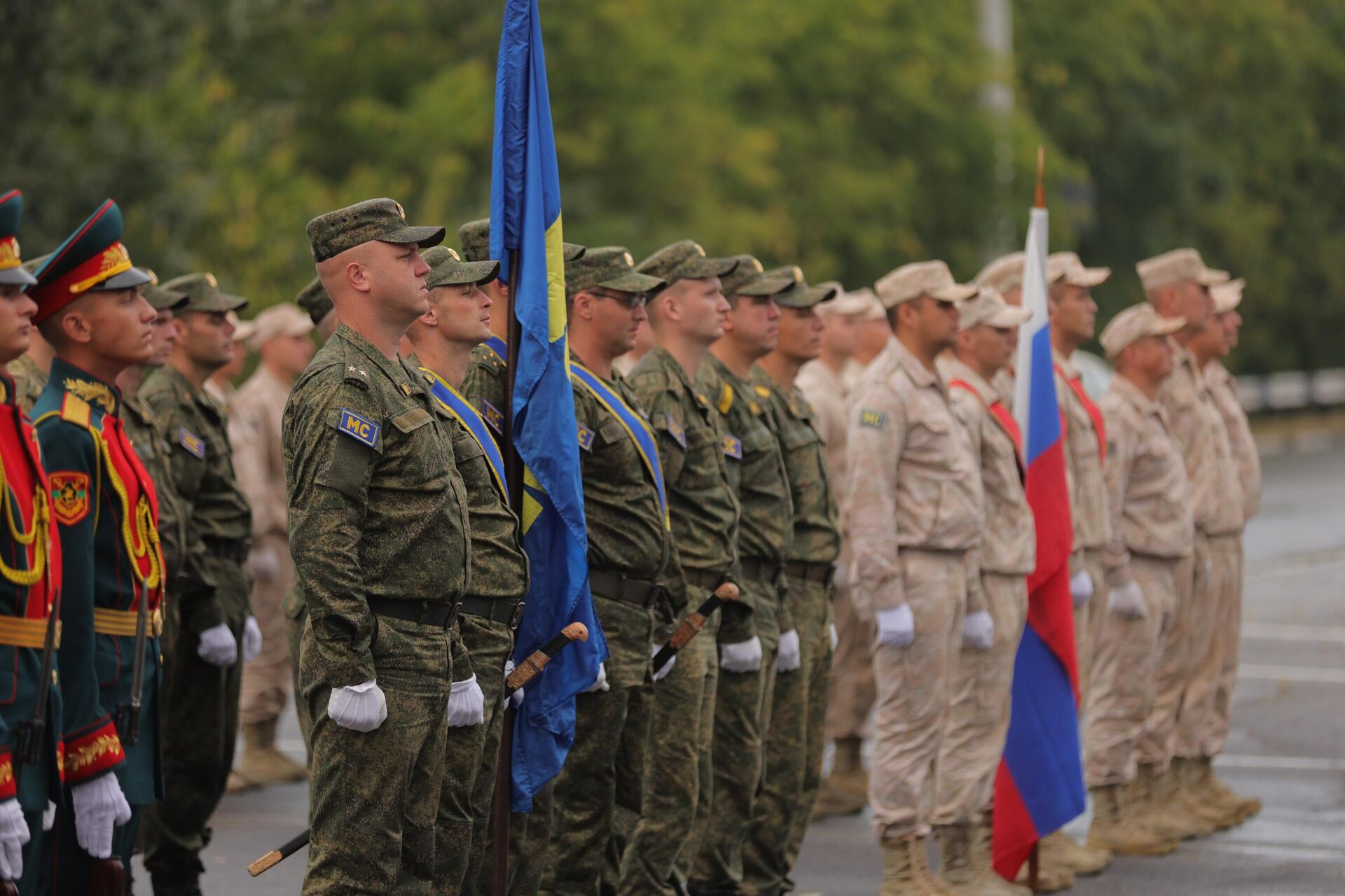 Празднование 33-й годовщины ввода российских миротворцев в Приднестровье Празднование 33-й годовщины ввода российских миротворцев в Приднестровье - Sputnik Молдова, 1920, 29.07.2025