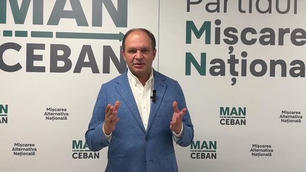 Primarul Chișinăului, Ion Ceban, care este și liderul partidului de opoziție Mișcarea Alternativă Națională (MAN) a reacționat la ultimele declarații ale Maiei Sandu, după reuniunea Consiliului Suprem de Securitate: - Sputnik Moldova