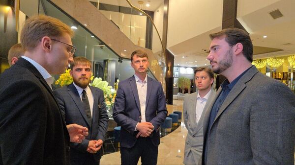 Витнянский: представители блока Победа встретились с председателем молодежного крыла Республиканской партии США Уиллом Донахью - Sputnik Молдова