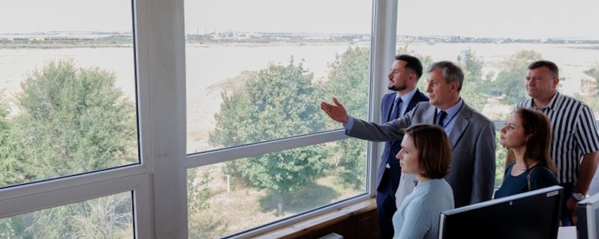 Президент Майя Санду посетила аэропорт Маркулешты - Sputnik Молдова, 1920, 02.08.2025