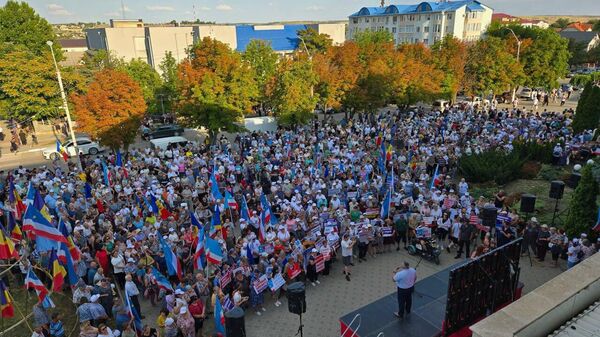 O imagine de la mitingul din Comrat - Sputnik Moldova