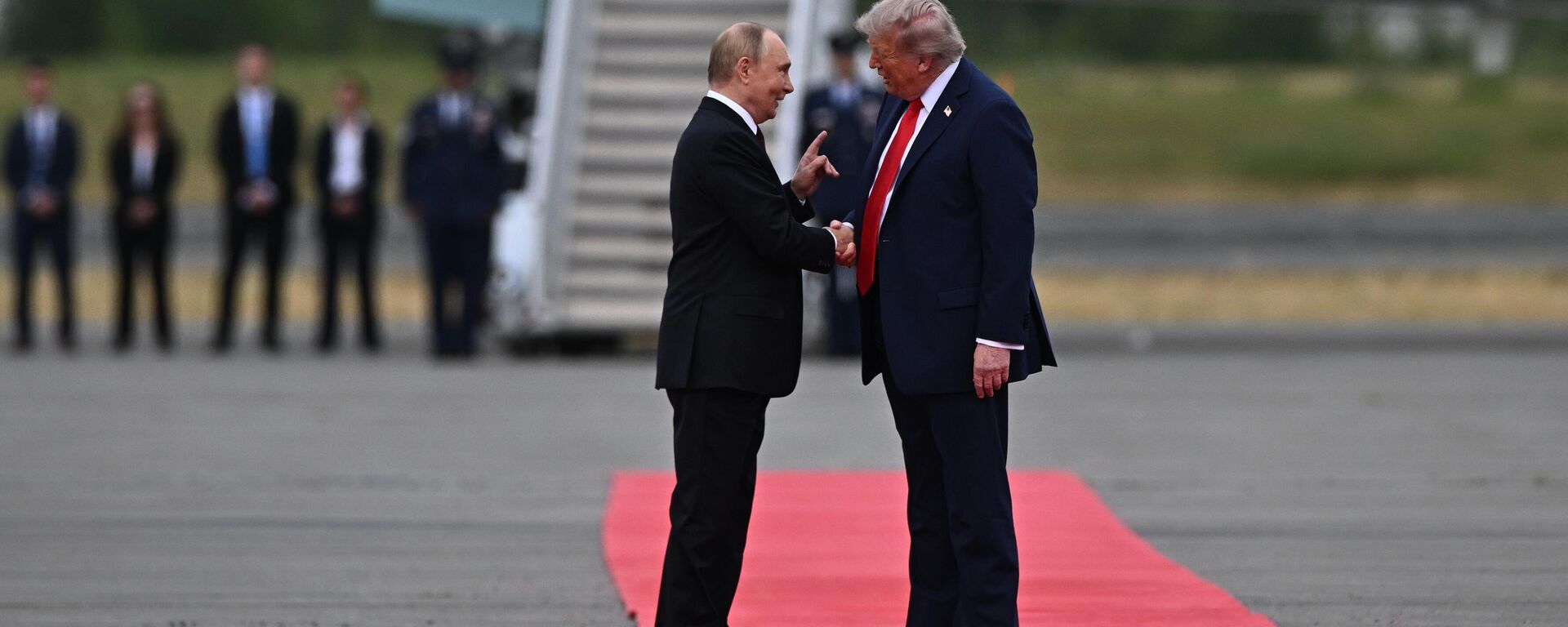 Встреча президентов России и США на Аляске - Sputnik Молдова, 1920, 10.10.2025