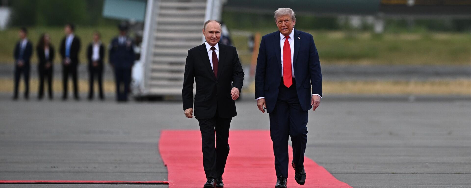 Встреча президентов России и США на Аляске - Sputnik Молдова, 1920, 10.10.2025