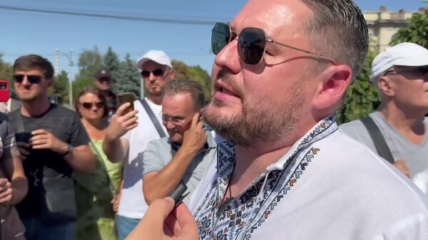 Alexei Lungu, în discuții cu un jurnalist polonez, în rusă și în română - Sputnik Moldova