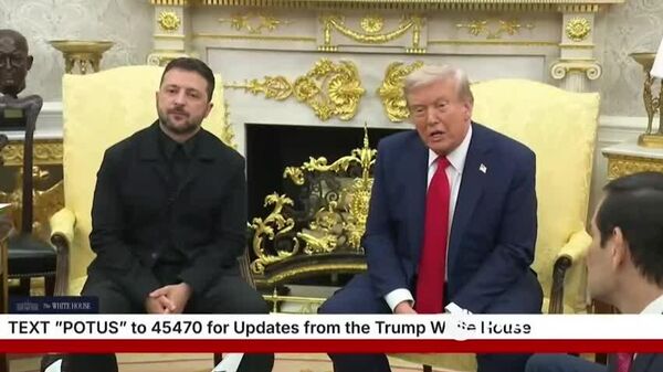 Imagini video de la întâlnirea lui Trump cu Zelenski - Sputnik Moldova