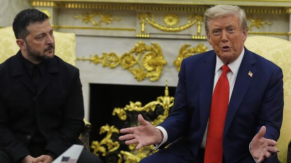 Întâlnirea dintre Donald Trump și Vladimir Zelenski - Sputnik Moldova