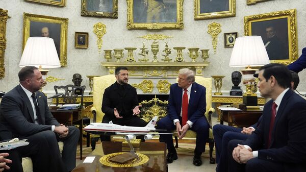 Întâlnirea dintre Donald Trump și Vladimir Zelenski - Sputnik Moldova