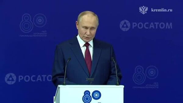 Putin: Industria nucleară a Rusiei angajează aproape o jumătate de milion de oameni - aceasta este o forță reală - Sputnik Moldova