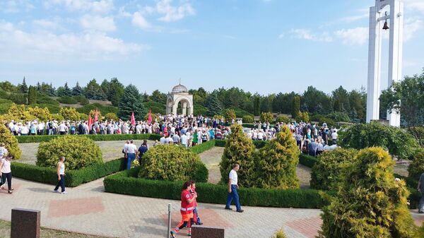 День освобождения Молдавии от фашизма – церемония на Шерпенском плацдарме - Sputnik Moldova