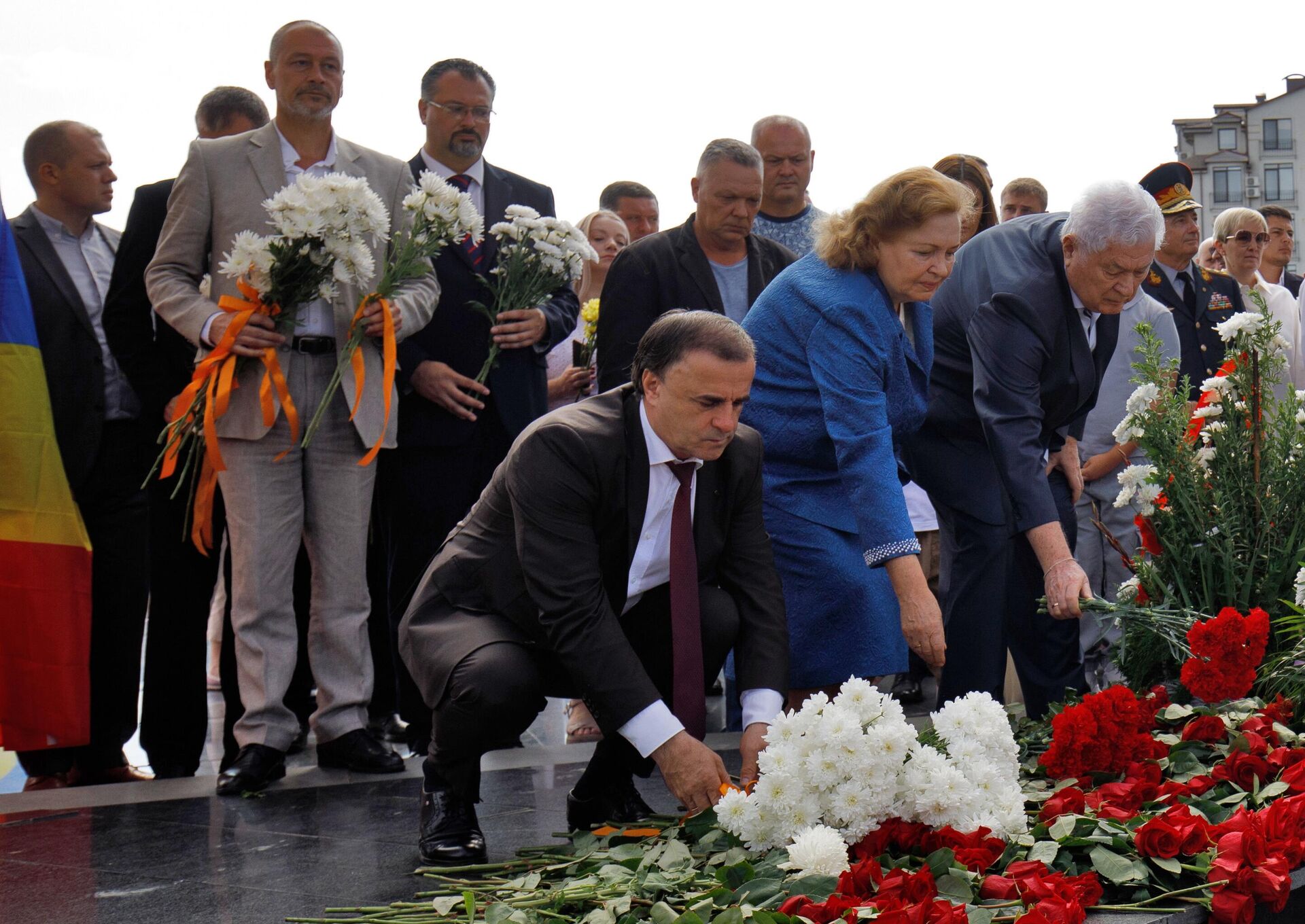 Марш в память об освобождении Молдавии от нацизма - Sputnik Молдова, 1920, 24.08.2025