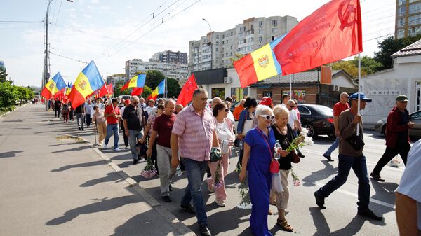 Молдова за мир и без фашизма: в Кишиневе прошел Марш Освобождения - Sputnik Молдова