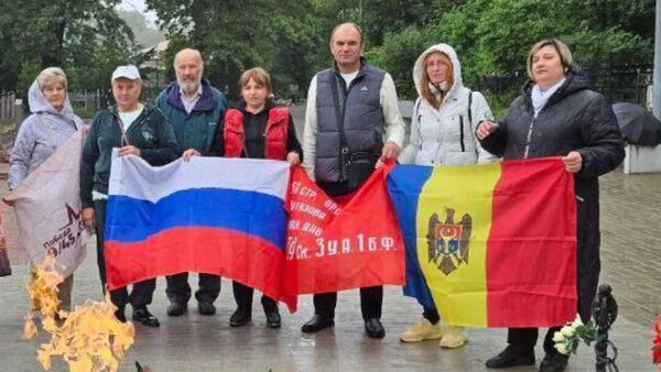 Moldovenii din Rusia au onorat memoria eroilor operațiunii Iași-Chișinău - Sputnik Moldova