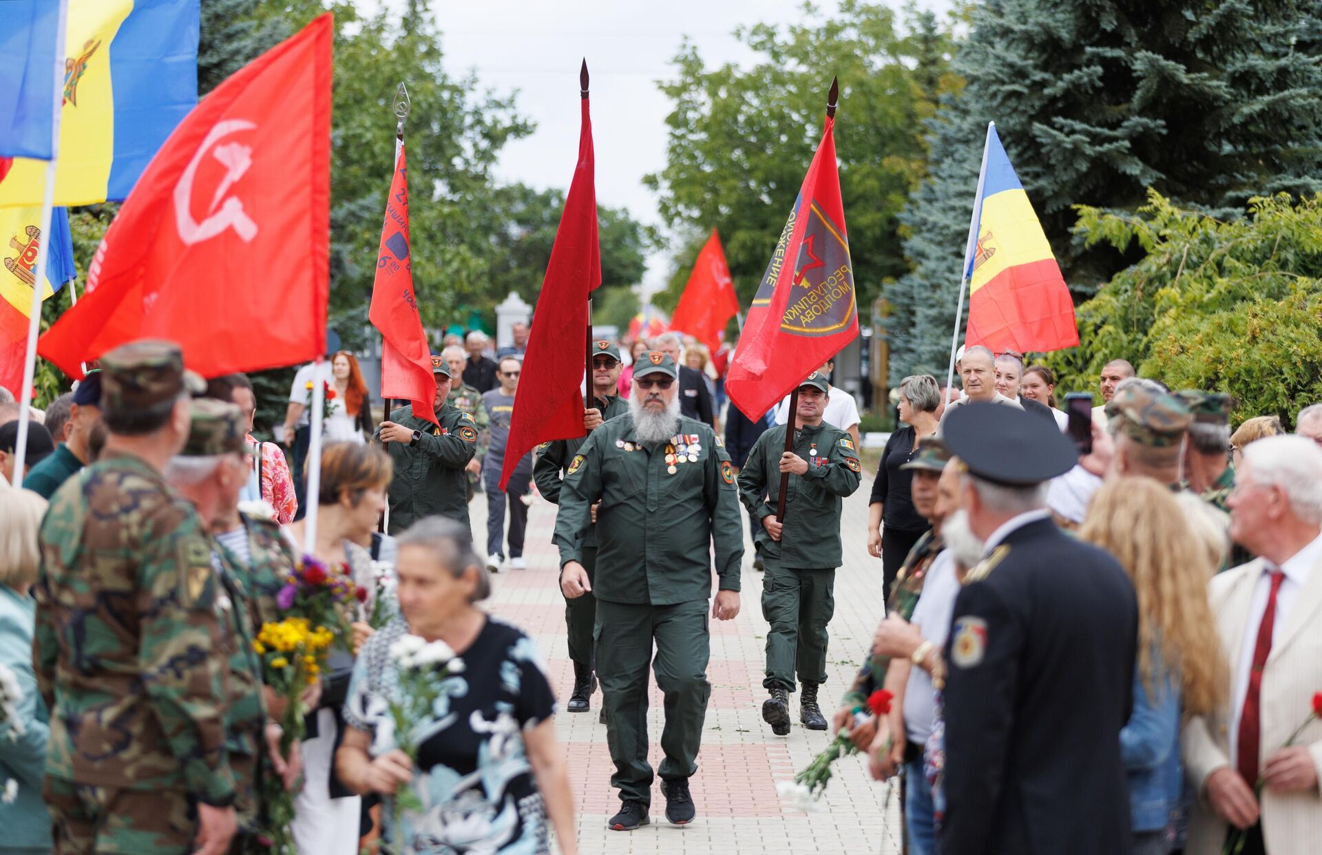 Мероприятия в память об освобождении Молдавии от нацизма - Sputnik Молдова, 1920, 24.08.2025