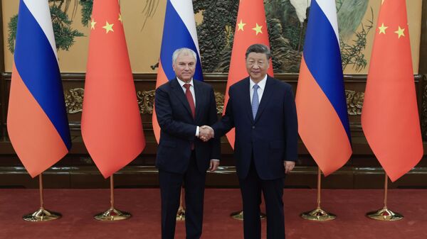 Vizita președintelui Dumei de Stat, V.Volodin  în China - Sputnik Moldova