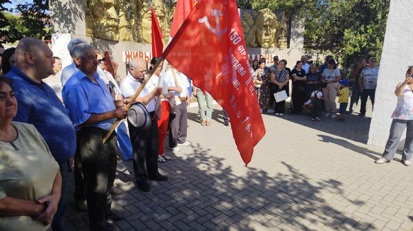 Вулканешты отметили 81-ю годовщину освобождения города от фашистской оккупации - Sputnik Молдова