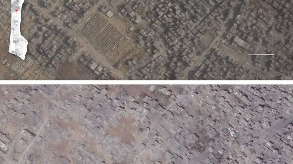 ‼‼‼ NYT a publicat imagini satelitare cu un cartier distrus din Gaza - Sputnik Moldova