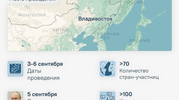 На Дальнем Востоке завтра стартует десятый, юбилейный Восточный экономический форум - Sputnik Молдова