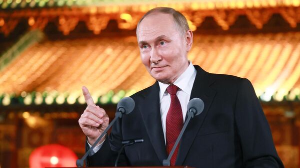 Официальный визит президента Владимира Путина в Китай - Sputnik Молдова
