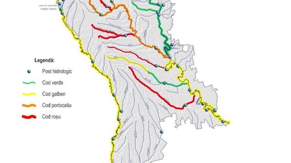 Serviciul Hidrometeorologic de Stat a venit cu o avertizare hidrologică de scurgere redusă a apei pe râurile din țară - Sputnik Moldova