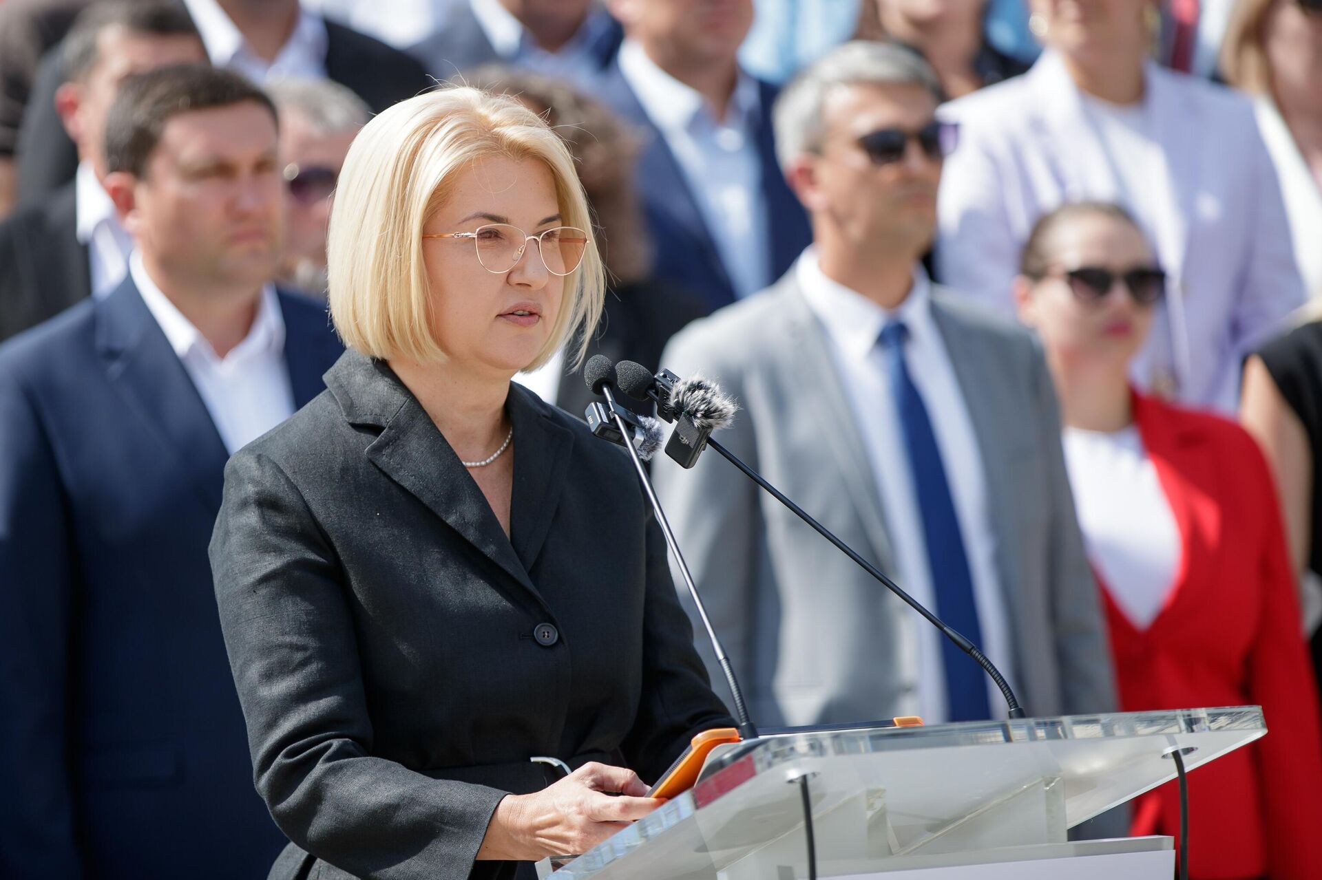 Брифинг Патриотического блока в Кишиневе - Sputnik Moldova, 1920, 28.09.2025