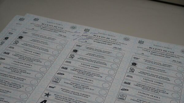 Comisia Electorală Centrală a Republicii Moldova a început tipărirea a 2 - Sputnik Moldova
