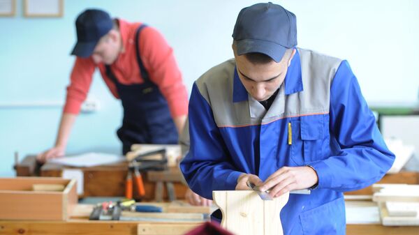 Учащиеся профессиональных колледжей - Sputnik Молдова