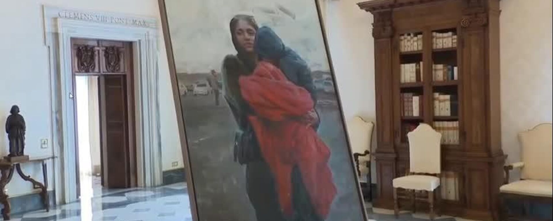 Интересную картину презентовала Папе Римскому Майя Санду - Sputnik Молдова, 1920, 12.09.2025