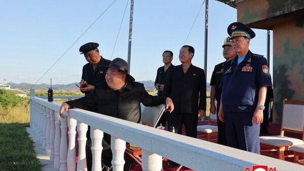 Testele sistemelor de armament fără pilot au avut loc în RPDC sub conducerea lui Kim Jong-un - Sputnik Moldova