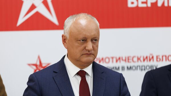 Лидер социалистов Игорь Додон станет депутатом в составе Патриотического блока - Sputnik Молдова