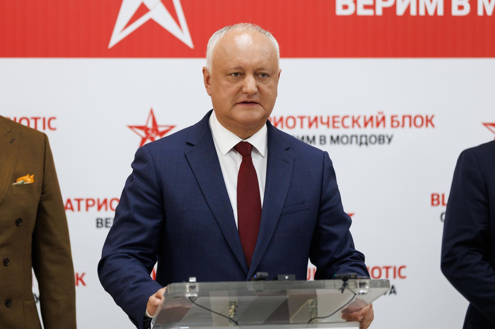 Игорь Додон - Sputnik Молдова, 1920, 22.09.2025