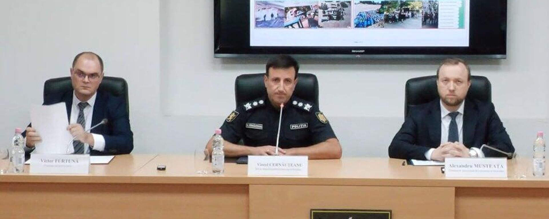 Группа лиц, прошедших инструктаж в Сербии, подготовлена к прибытию в Молдову для организации массовых беспорядков — глава полиции Молдовы Виорел Чернэуцану - Sputnik Молдова, 1920, 22.09.2025