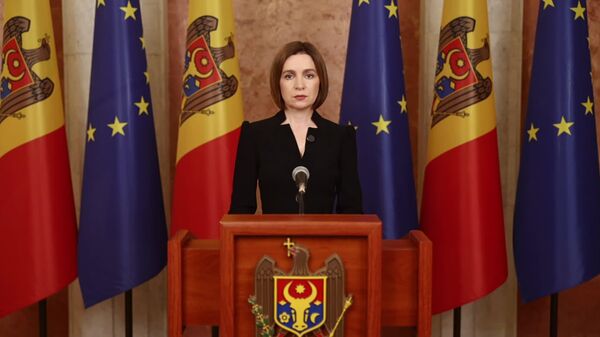 Maia Sandu și-a început discursul către națiune pe un ton alarmant - Sputnik Moldova
