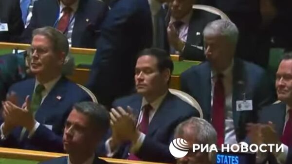 Participanții la Adunarea Generală au părăsit în masă sediul ONU imediat după discursul lui Trump, relatează un corespondent RIA Novosti - Sputnik Moldova